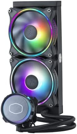 Ventilador P/Cpu Cooler Master (Mlx-D24M-A18P2-R1) Ml240 Rgb, Illusion,Negro, Enfriamiento Liquido