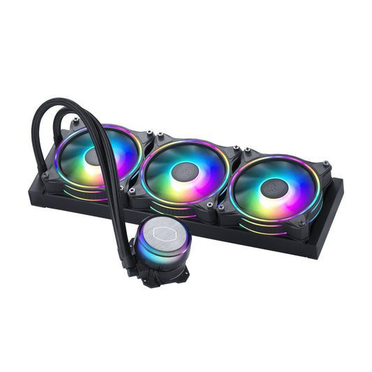 Ventilador P/Cpu Cooler Master (Mlx-D36M-A18P2-R1) Ml360 Illusion,3*Fan 120Mm,Rgb,Lga1700/Am5