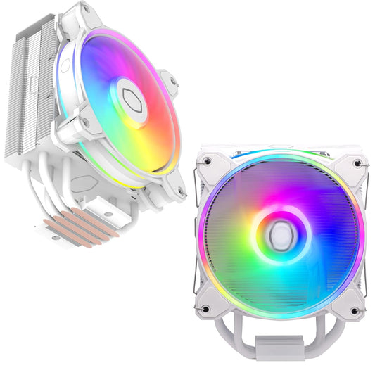 Ventilador P/Cpu Cooler Master (Rr-S4Ww-20Pa-R1) Hyper 212 Halo Whitergb Lga1700/Am5
