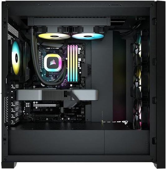 Ventilador P/Cpu Corsair (Cw-9060053-Ww) H100 Argb,240Mm,Enfriamiento Liquido