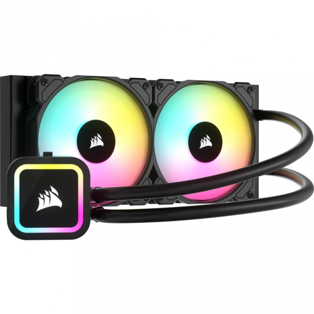 Ventilador P/Cpu Corsair (Cw-9060065-Ww2) H100X Rgb Elite240Mm2 Fansenfriamiento Liquido