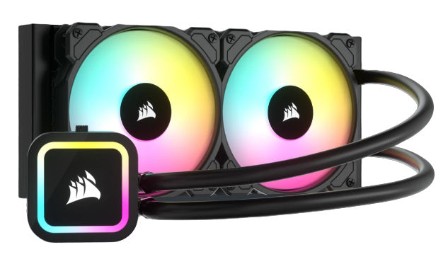 Ventilador P/Cpu Corsair (Cw-9060065-Ww2) H100X Rgb Elite240Mm2 Fansenfriamiento Liquido
