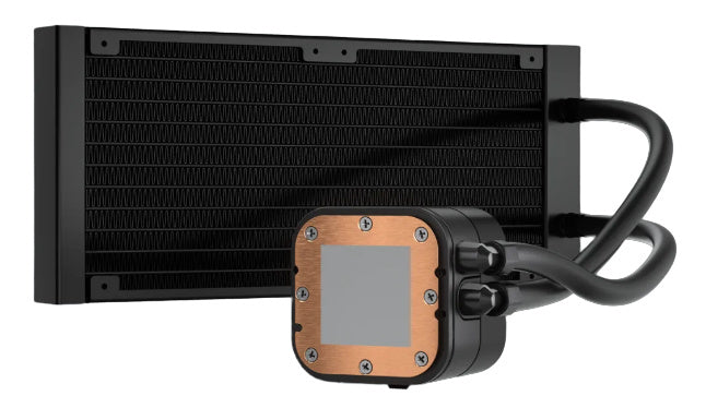 Ventilador P/Cpu Corsair (Cw-9060065-Ww2) H100X Rgb Elite240Mm2 Fansenfriamiento Liquido