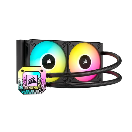 Ventilador P/Cpu Corsair (Cw-9060068-Ww) Hydro Icue H100I Capellix Xt, 240Mm, 2*Fans,Negro