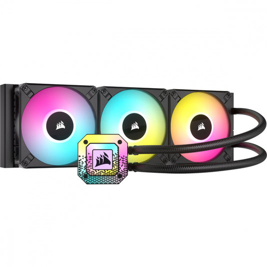 Ventilador P/Cpu Corsair (Cw-9060070-Ww) Icue H150I Elite Capellix Xt360Mm3*Fansenframiento Liq