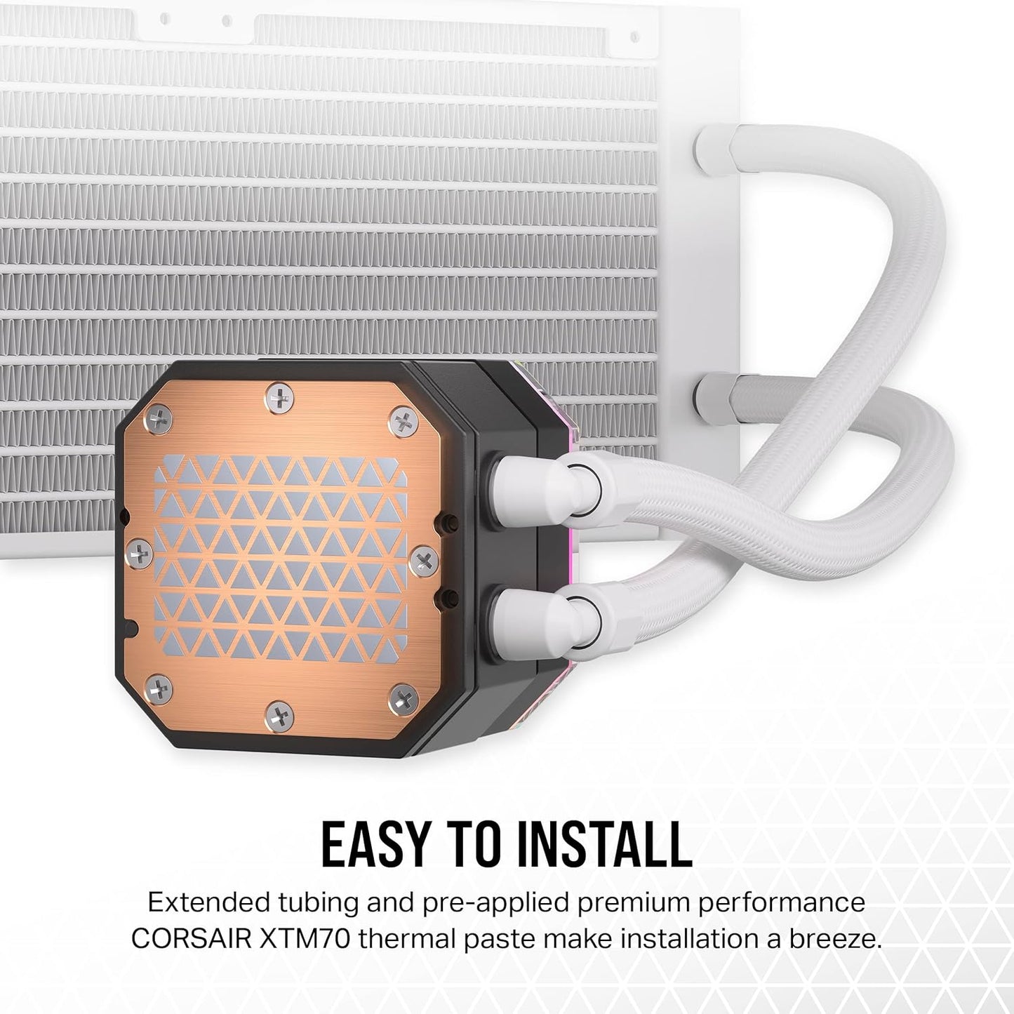 Ventilador P/Cpu Corsair (Cw-9060072-Ww) Icue H100I Elite Capellix Xt,240Mm,2 Fans,Enfriamiento Liq