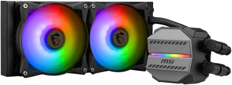 Ventilador P/Cpu Msi (Mag Coreliquid M240) Argb,240Mm,Socket 1700,Am5,Enfriamiento Liquido