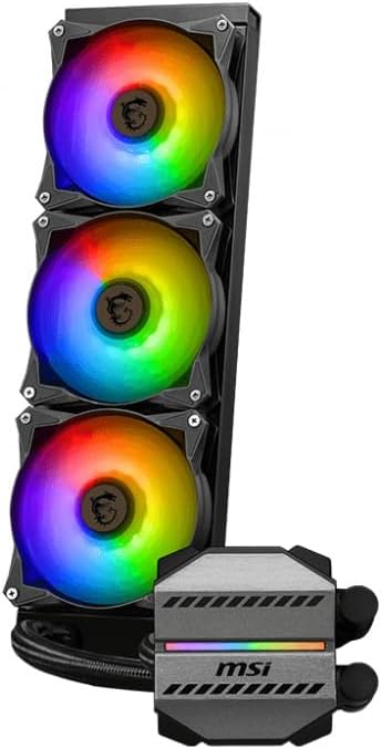 Ventilador P/Cpu Msi (Mag Coreliquid M360) Argb,360Mm,Socket 1700,Am5,Enfriamiento Liquido