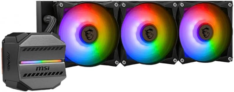 Ventilador P/Cpu Msi (Mag Coreliquid M360) Argb,360Mm,Socket 1700,Am5,Enfriamiento Liquido