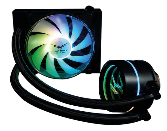 Ventilador P/Cpu Naceb (Na-0629) Everest Argb 120Mm 1 Fan Enfriamiento Liquido