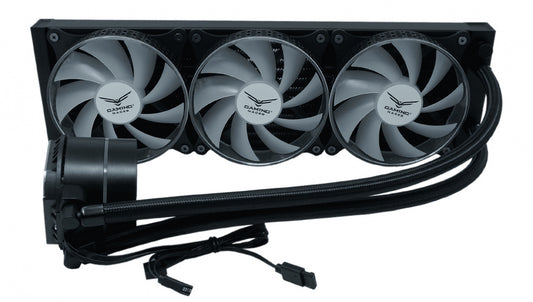 Ventilador P/Cpu Naceb (Na-0631) Everest Argb 360Mm 3 Fan Enfriamiento Liquido