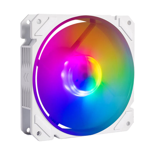 Ventilador P/Gabinete Balam Rush (Br-938051) Eolox Blaze Ex70Wrgb120 Mm1 Fanblanco