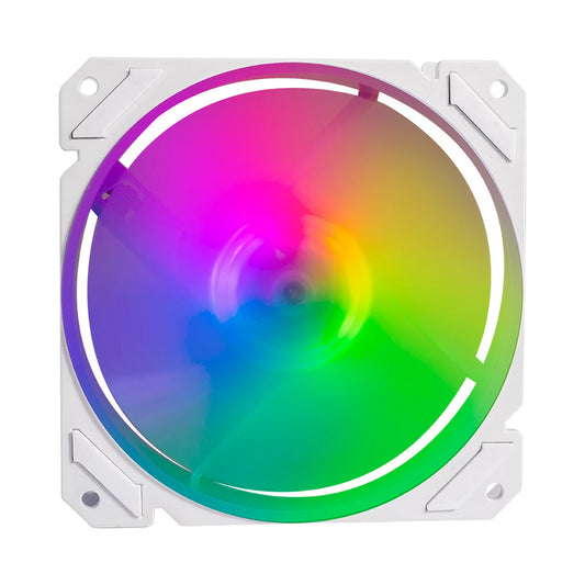 Ventilador P/Gabinete Balam Rush (Br-938051) Eolox Blaze Ex70Wrgb120 Mm1 Fanblanco