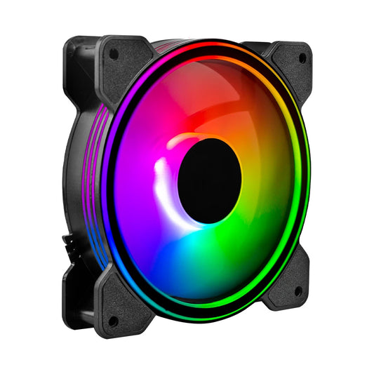 Ventilador P/Gabinete Balam Rush (Br-938068) Eolox Blaze Ex50Rgb120 Mm1 Fannegro