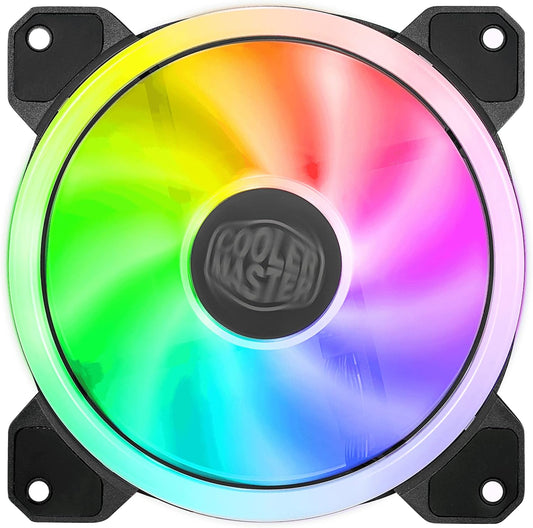 Ventilador P/Gabinete Cooler Master (Mfw-B2Dn-18Npa-S3) Mf120 S3Argb4Pwmnegro