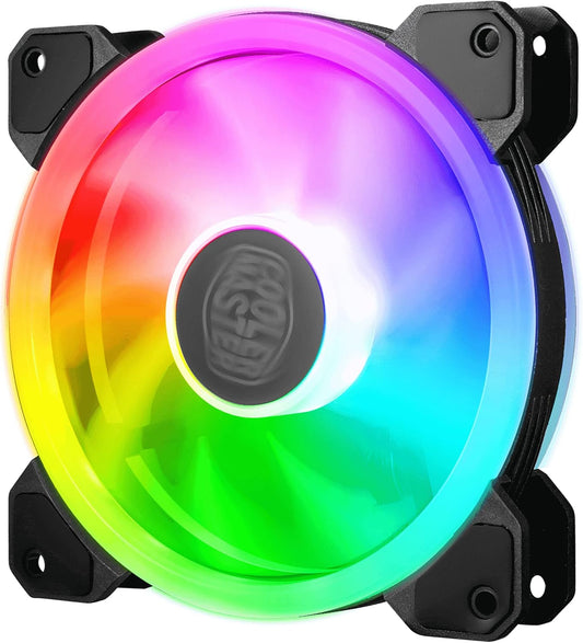 Ventilador P/Gabinete Cooler Master (Mfw-B2Dn-18Npa-S3) Mf120 S3Argb4Pwmnegro