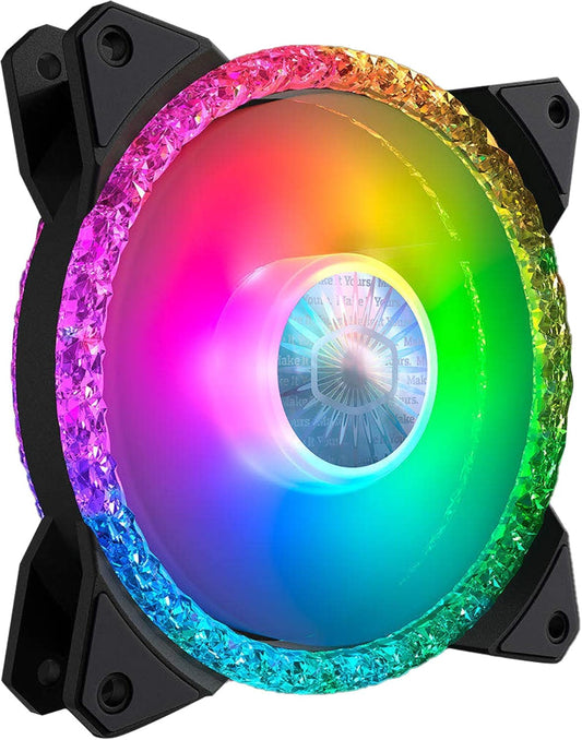 Ventilador P/Gabinete Cooler Master (Mfy-B2Dn-20Npa-R1) Mf120 Prismatic Argb 4Pwm 30 Leds 120Mm