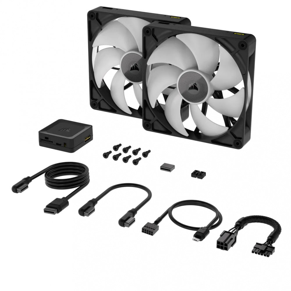 Ventilador P/Gabinete Corsair (Co-9051020-Ww) Icue Link Rx140 Rgb2 Fan140Mmnegro