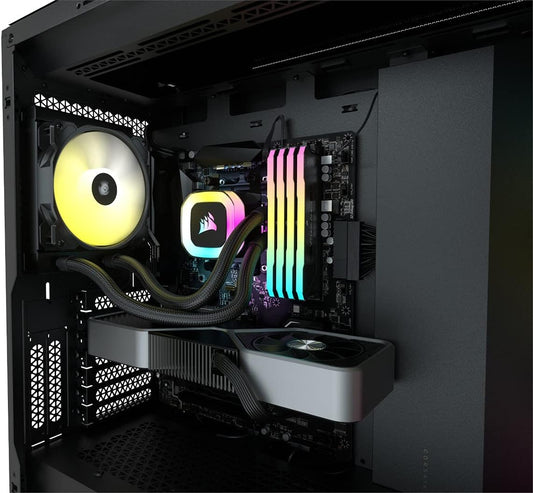 Ventilador P/Cpu Corsair (Cw-9060052-Ww) Hydro H55 Argb 120Mm,1*Fan,Enfriamiento Liquido