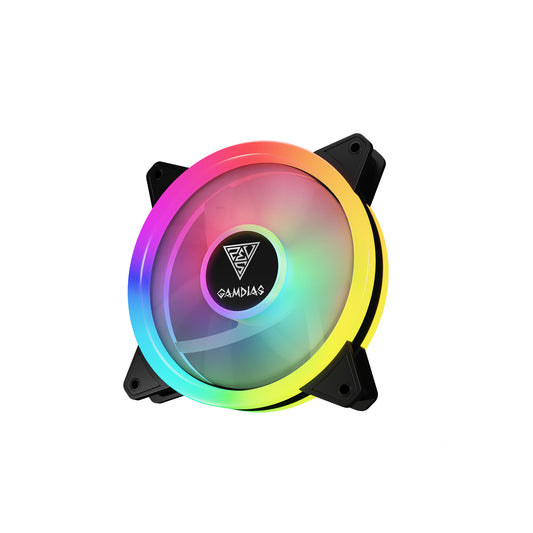 Ventilador P/Gabinete Gamdias (Gd-Aeolus M2-1201)Rgb, 120Mm, 1200Rpm