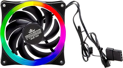 Ventilador Rgb Yeyian Fs1200 Typhoon Serie 1200 Rgb 120Mm P/Gabinete