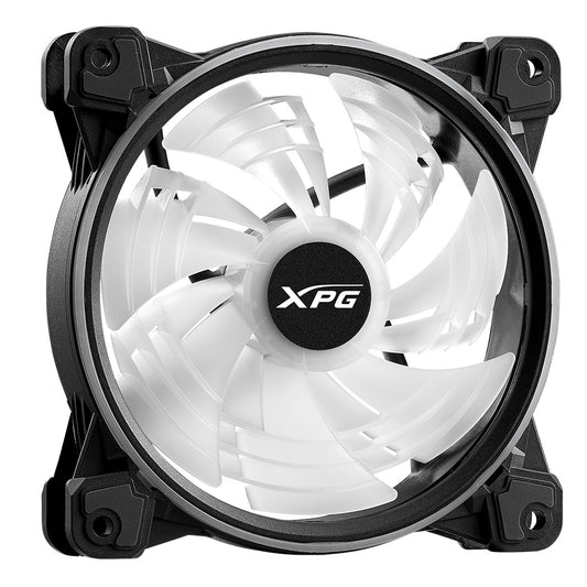 Ventilador Xpg Hurricane 120Mm Argb Pwm (Hurricane120Argbpwm-Bkcww)