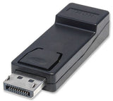 Manhattan Adaptador Displayport 1.1 Macho - Hdmi Hembra, 1080P, 60Hz, Negro