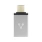 Vorago Adaptador Usb-C Macho - Usb 3.0 Hembra, Gris