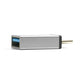 Vorago Adaptador Usb-C Macho - Usb 3.0 Hembra, Gris