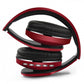 Audifonos Naceb (Na-0307R) Cetusdiademamicrofonobluetoothplegablerojo