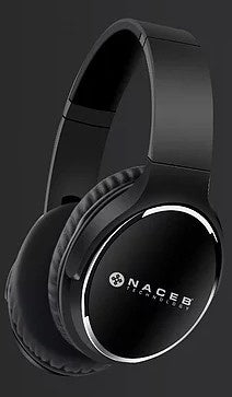 Audifonos Naceb (Na-0308N) Fornaxdiademamicrofonobluetoothplegablenegro
