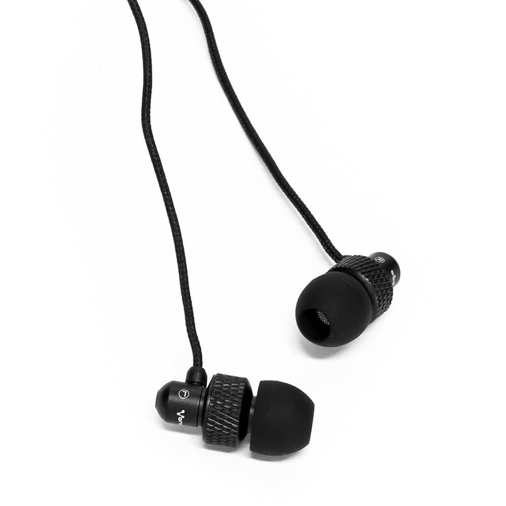 Vorago Audífonos Intrauriculares Con Micrófono Ep-304, Alámbrico, 3.5Mm, Negro