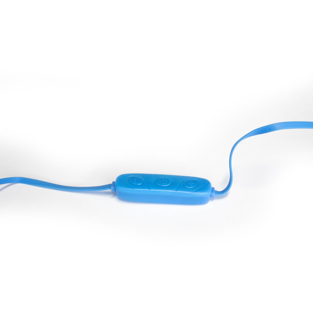 Vorago Audífonos Intrauriculares Con Micrófono 103, Inalámbrico, Bluetooth, Azul