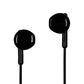 Audifonos Vorago Tipo C Aislamiento Superbass 1.2Mt Manos Libres Negro Ep-306-Bk