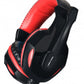 Audifonos Yaguaret (Hgkravenygt) Kraven Gaming Conmicrofono Color Rojo/Negro,3.5