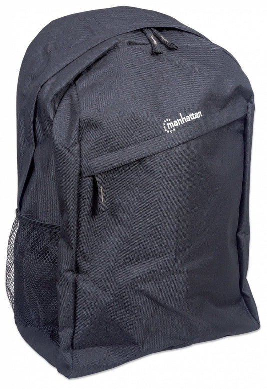 Manhattan Mochila Knappack De Pvc/Poliester Para Laptop 15.6'' Negro