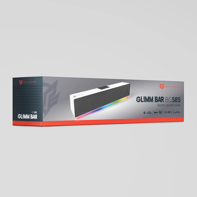 Barra De Sonido Balam Rush (Br-936965) Glimm Bar Bg58510W Rmsrgb 3 Modosauxbttwsblanco