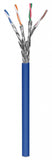 Bobina Intellinet Cat 6A Sftp 305M Solida Azul 100% Cobre 705042