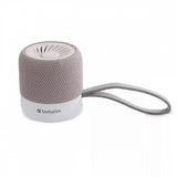 Verbatim Bocina Portátil Mini, Bluetooth, Inalámbrico, 3W Rms, Usb, Blanco