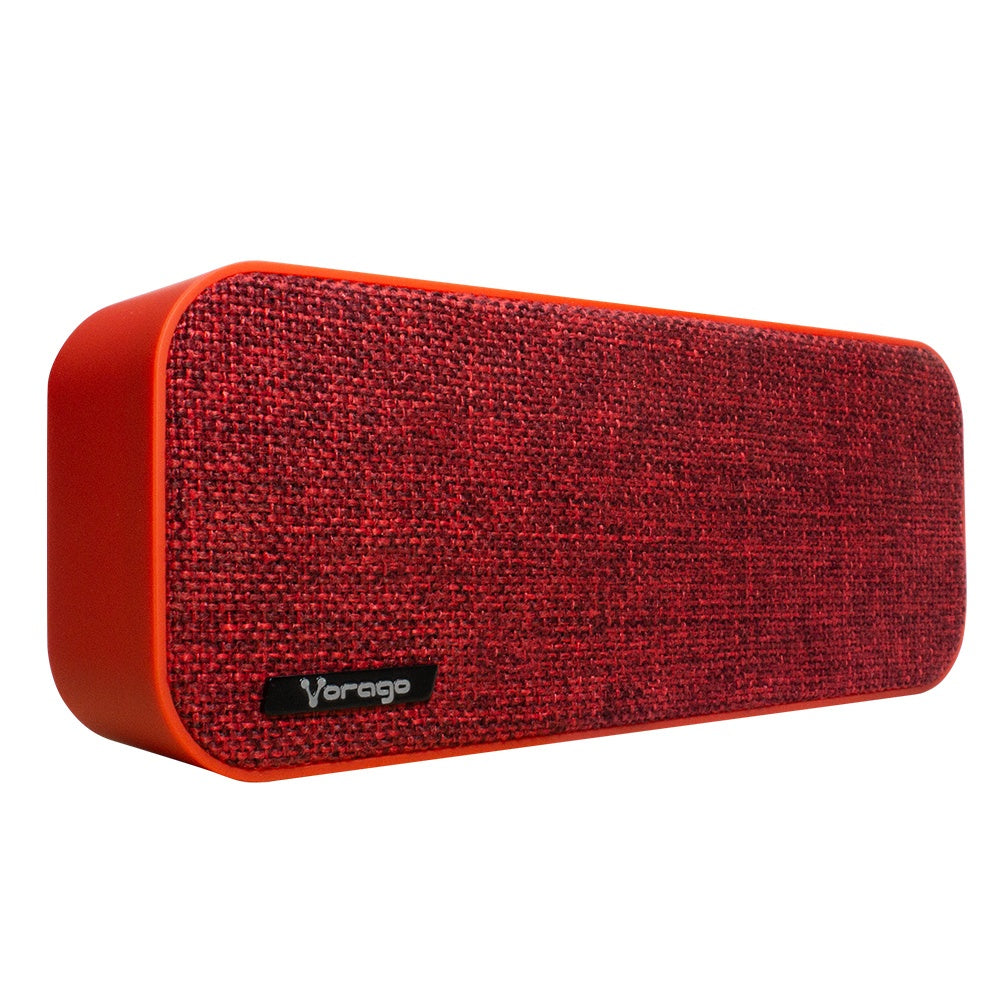 Vorago Bocina Portátil Bsp-150, Bluetooth, Alámbrico/Inalámbrico, 2.0 Canales, 6W Rms, Usb, Rojo