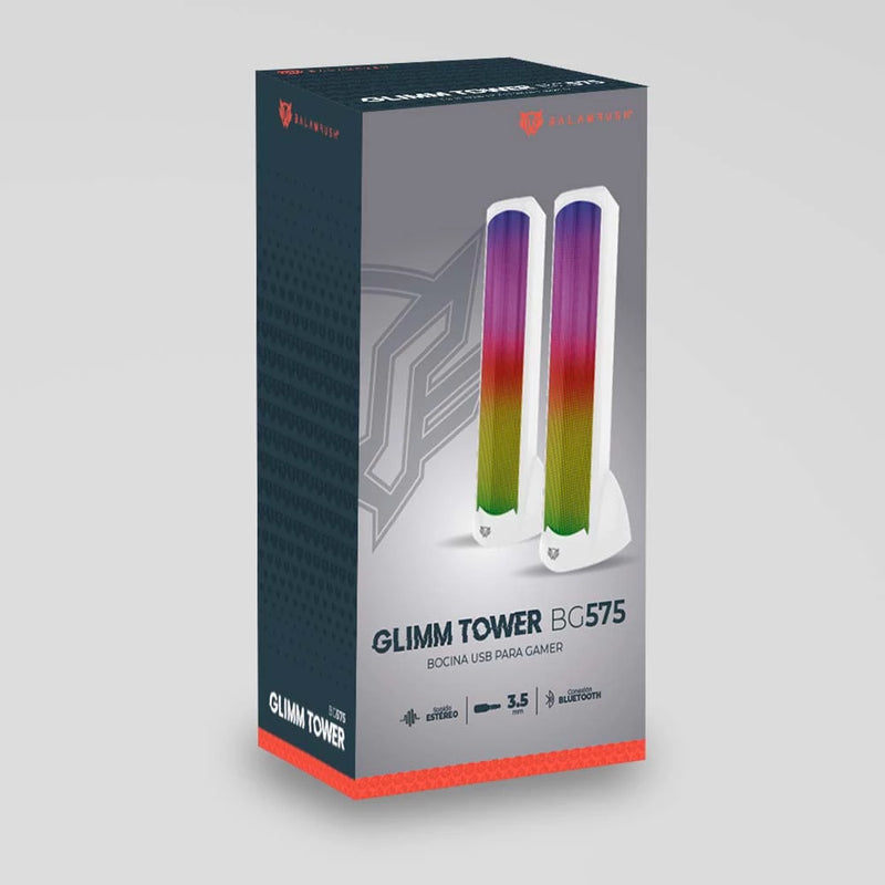 Bocinas Balam Rush (Br-936989) Glimm Tower Bg57510W Rmsrgb 3 Modosauxbt2.0 Canalesblanco