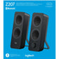 Bocinas Logitech Z207 2.0 Bt 3.5 Mm Multidispositivo 5W (980-001294)