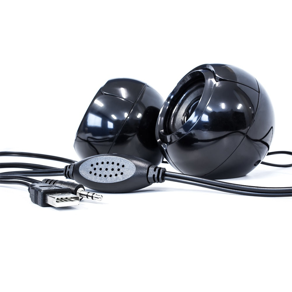 Vorago Bocinas Portátiles Spk-105, Alámbrico, 2.0, 6W Rms, Negro