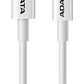 Cable Adata Tipo C / Lightning Apple 1M Blanco (Amficpl-1M-Cwh)