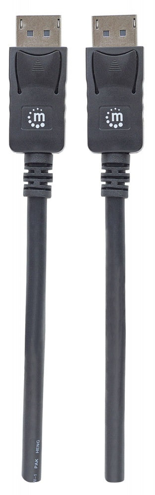 Cable Displayport V1.1 Macho-Macho 2 Mts Negro 1080P 393799