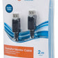 Cable Displayport V1.1 Macho-Macho 2 Mts Negro 1080P 393799