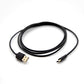 Cable Getttech (Jl-3513) Usb-A 2.0-Usb Tipo C, Negro, 1.5Mts