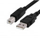 Cable Getttech (Jl-3515) Usb-A 2.0-Usb B, Negro, 1.5Mts