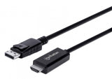 Cable Manhattan Displayport A Hdmi 4Ka60Hz Macho -Macho 3M 153218