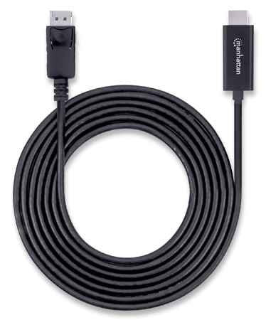 Cable Manhattan Displayport A Hdmi 4Ka60Hz Macho -Macho 3M 153218